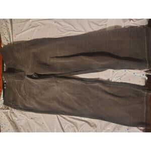 Luxe Denim Jeans Mens XL Slim Straight 360 4 Way Stretch Gray Comfort Fit Casual